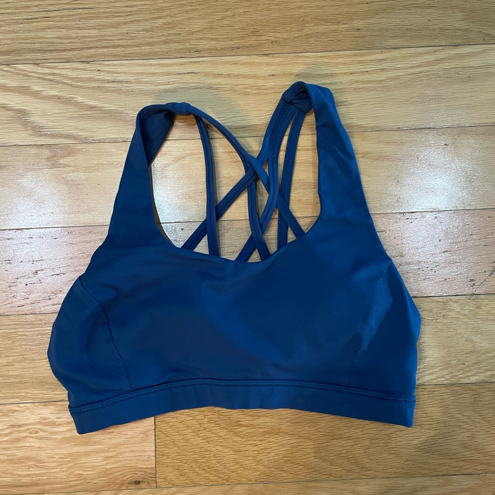 Navy Blue Lululemon Sports Bra